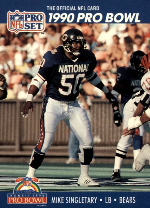 NFL 1990 ProSet - No 416 - Mike Singletary