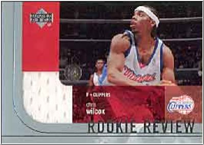 NBA 2003 / 04 Upper Deck Rookie Review Jerseys - No RR-CW