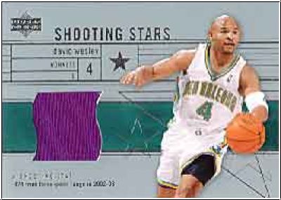 NBA 2003 / 04 Upper Deck Shooting Stars Jersey - No SS-DW