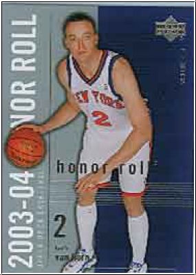 NBA 2003 / 04 Upper Deck Honor Roll - No 59 - Keith van Horn