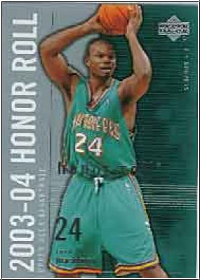 NBA 2003 / 04 Upper Deck Honor Roll - No 54 - Jamal Mashburn