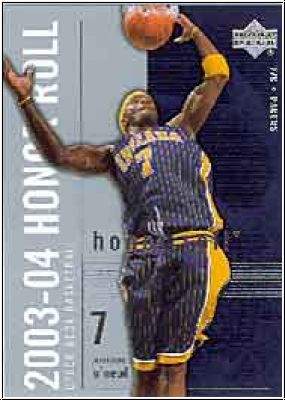 NBA 2003 / 04 Upper Deck Honor Roll - No 29 - Jermaine O'Neal