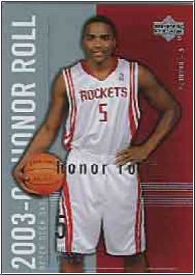 NBA 2003/04 Upper Deck Honor Roll - No. 27 - Cuttino Mobley