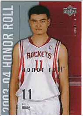 NBA 2003 / 04 Upper Deck Honor Roll - No 26 - Yao Ming