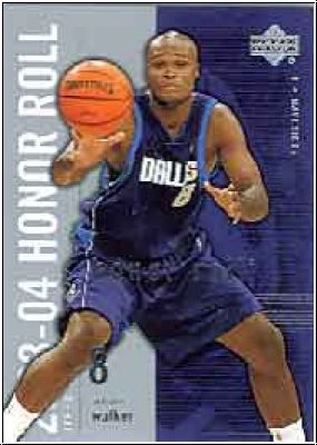 NBA 2003/04 Upper Deck Honor Roll - No 14 - Antoine Walker