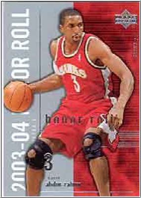 NBA 2003 / 04 Upper Deck Honor Roll - No 1 - S. Abdur-Rahim