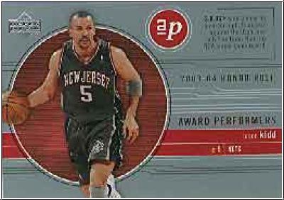 NBA 2003 / 04 Upper Deck Honor Roll Award Performers - No AP8