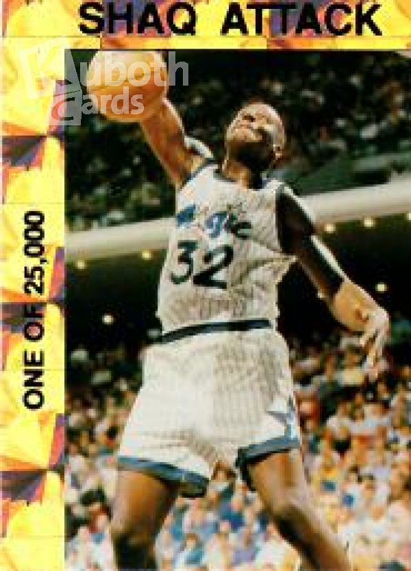 NBA 1993 Shaquille O'Neal Rookie of the Year - No 1 - No 6 - kompletter Satz