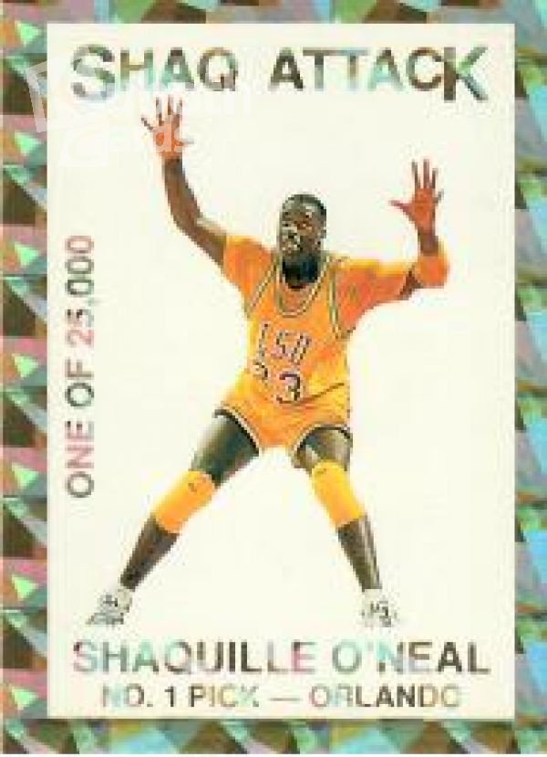 NBA 1993 Shaquille O'Neal Rookie of the Year - No 1 - No 6 - kompletter Satz