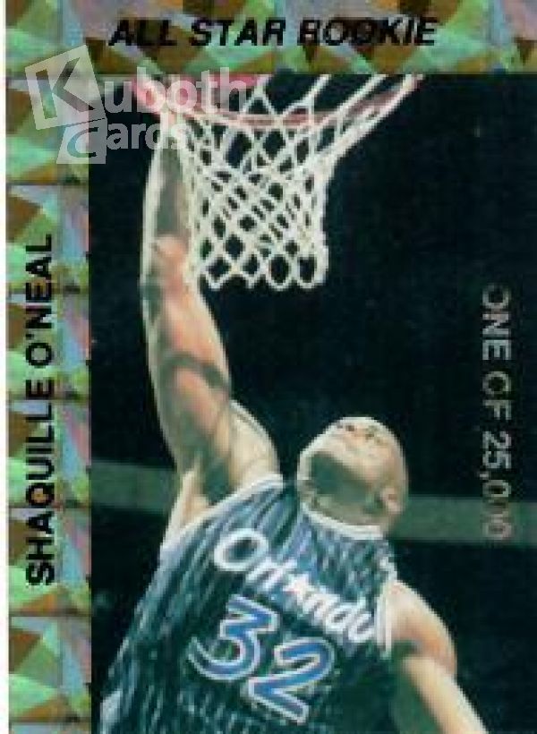 NBA 1993 Shaquille O'Neal Rookie of the Year - No 1 - No 6 - kompletter Satz