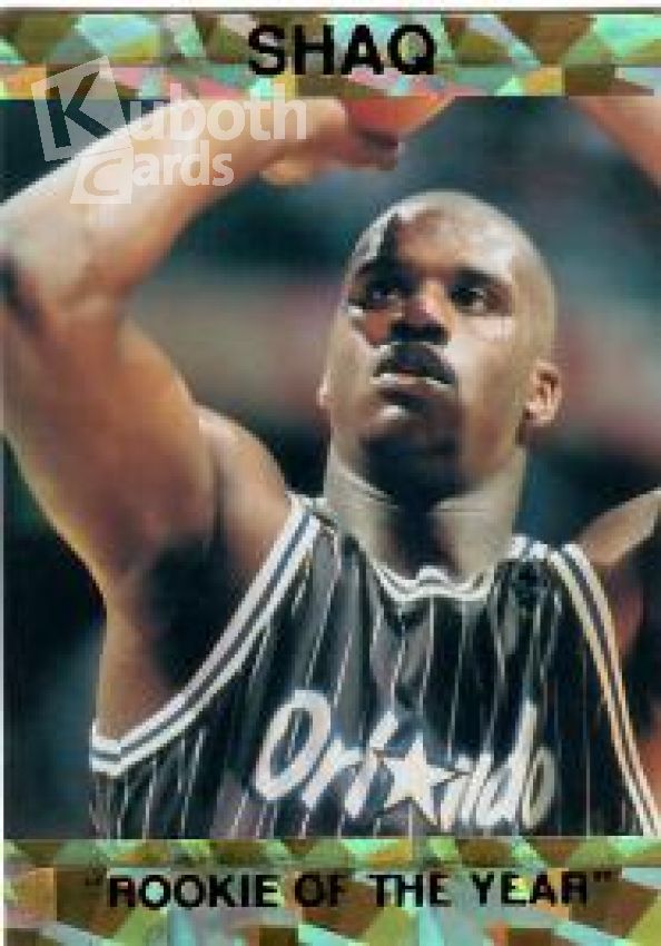 NBA 1993 Shaquille O'Neal Rookie of the Year - No 1 - No 6 - kompletter Satz