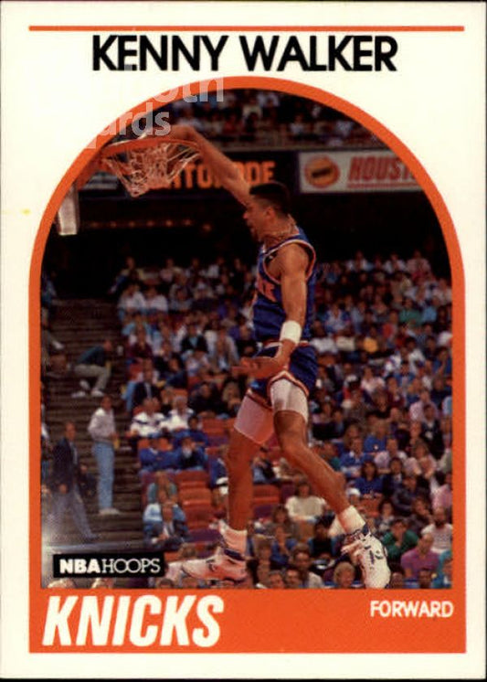 NBA 1989-90 Hoops - No 3 - Kenny Walker