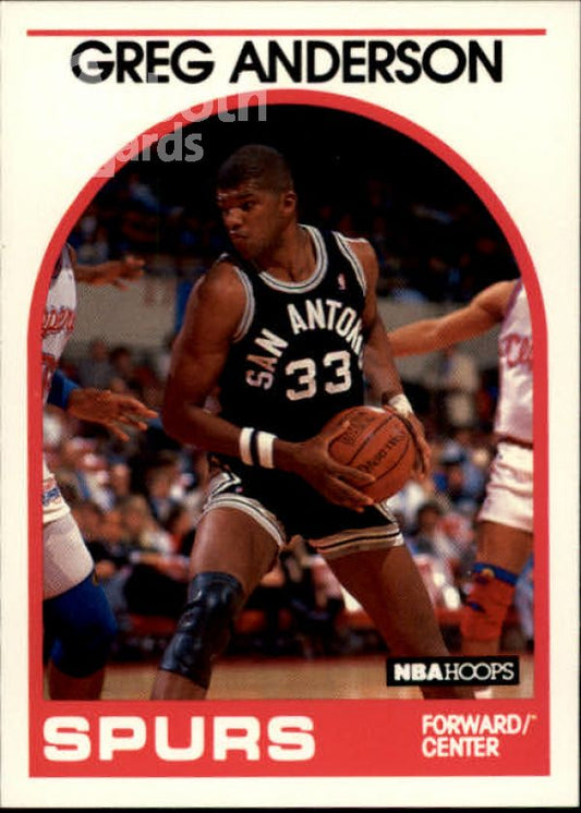 NBA 1989-90 Hoops - No 7 - Greg Anderson