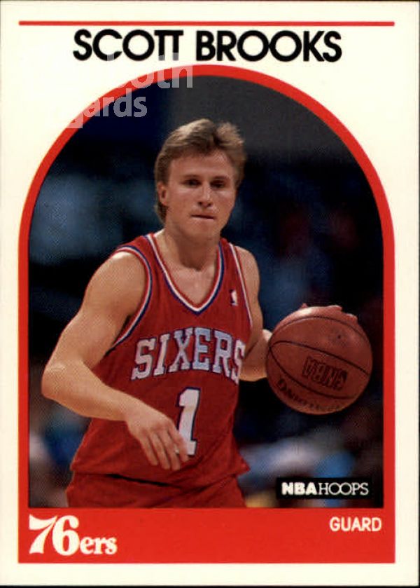 NBA 1989-90 Hoops - No. 34 - Scott Brooks