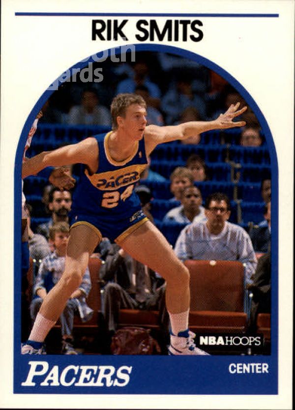 NBA 1989-90 Hoops - No. 37 - Rik Smits