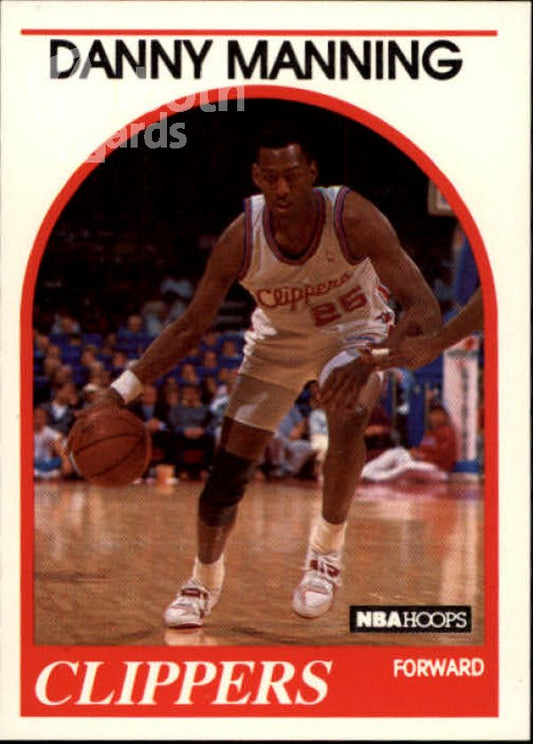 NBA 1989-90 Hoops - No 40 - Danny Manning