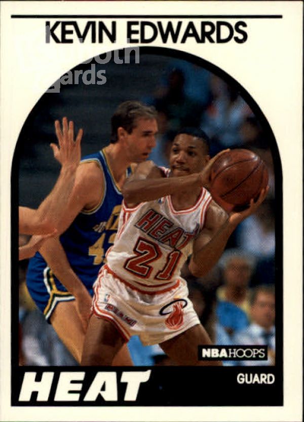 NBA 1989-90 Hoops - No 41 - Kevin Edwards