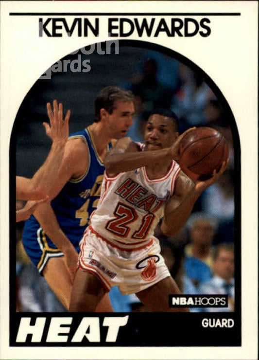 NBA 1989-90 Hoops - No 41 - Kevin Edwards