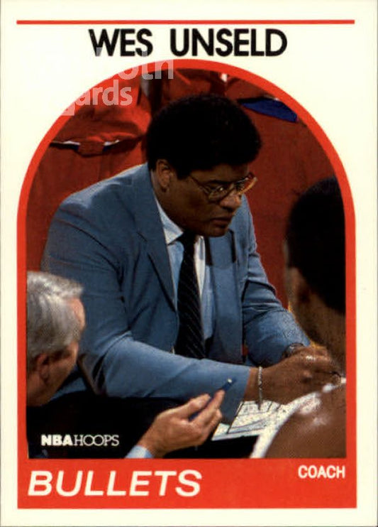 NBA 1989-90 Hoops - No 53 - Wes Unseld