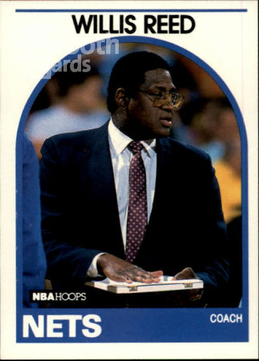 NBA 1989-90 Hoops - No 92 - Willis Reed