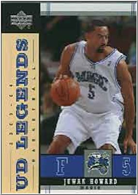 NBA 2003/04 Upper Deck Legends - No 60 - Juwan Howard