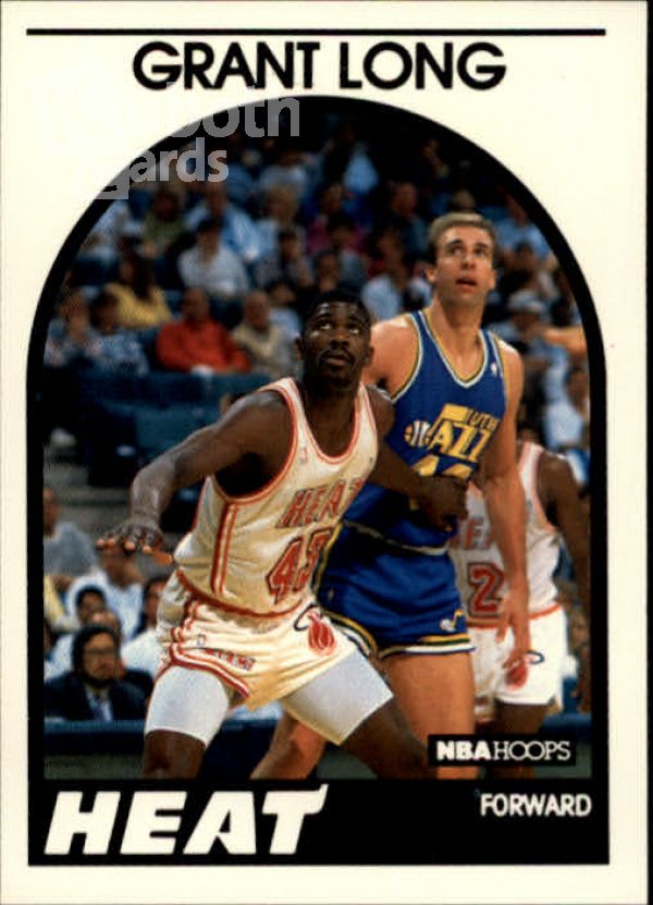 NBA 1989-90 Hoops - No. 141 - Grant Long