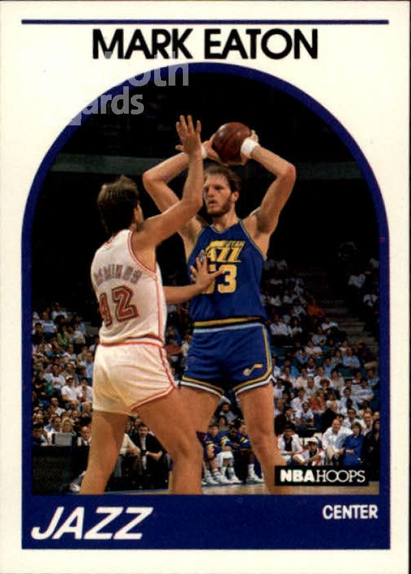 NBA 1989-90 Hoops - No. 155 - Mark Eaton