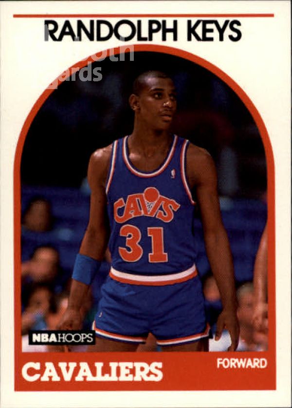 NBA 1989-90 Hoops - No. 181 - Randolph Keys