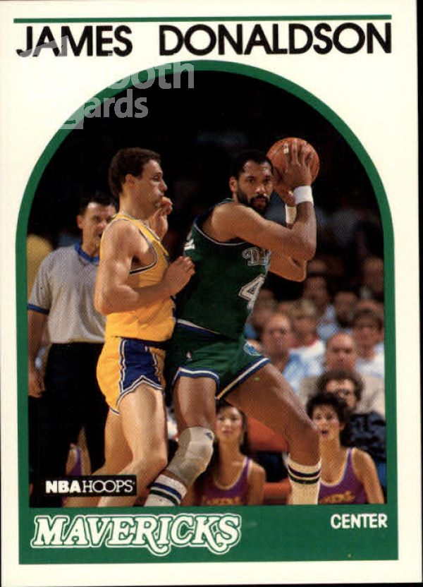 NBA 1989-90 Hoops - No. 189 - James Donaldson