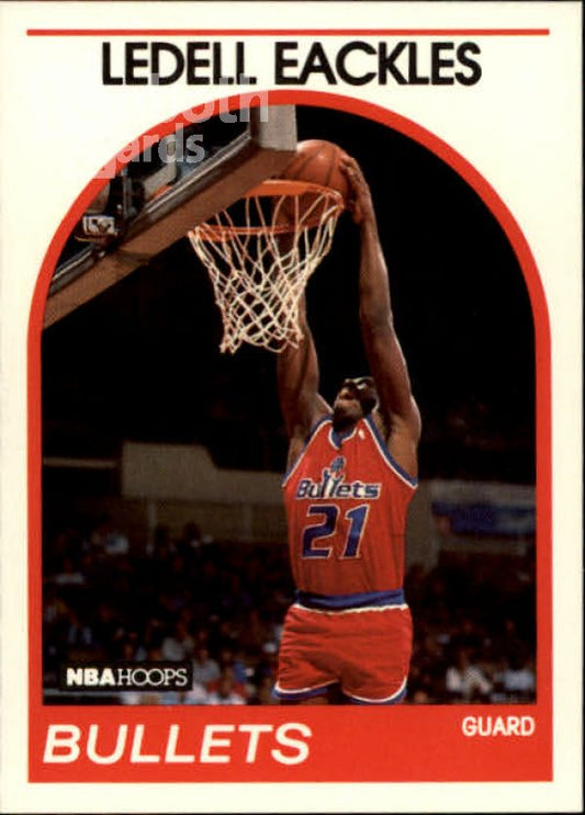 NBA 1989-90 Hoops - No. 194 - Ledell Eackles