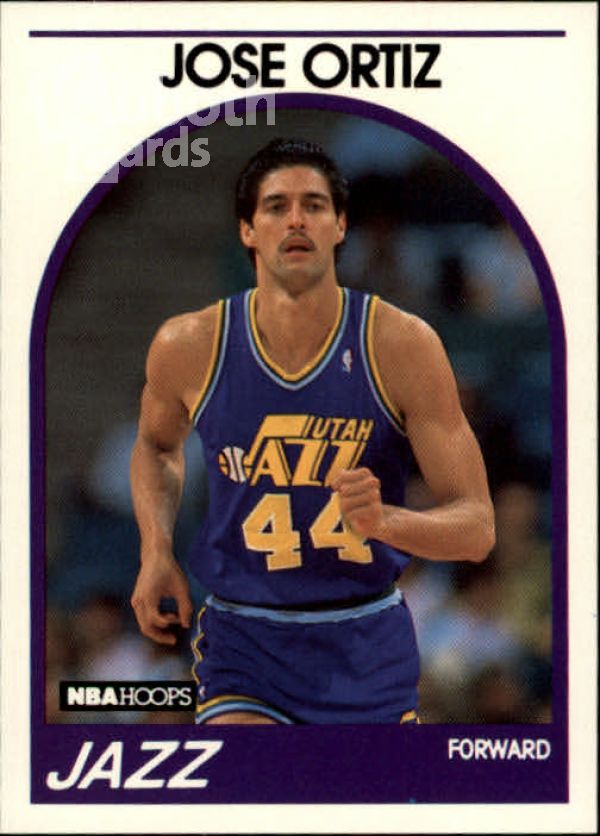 NBA 1989-90 Hoops - No. 223 - Jose Ortiz