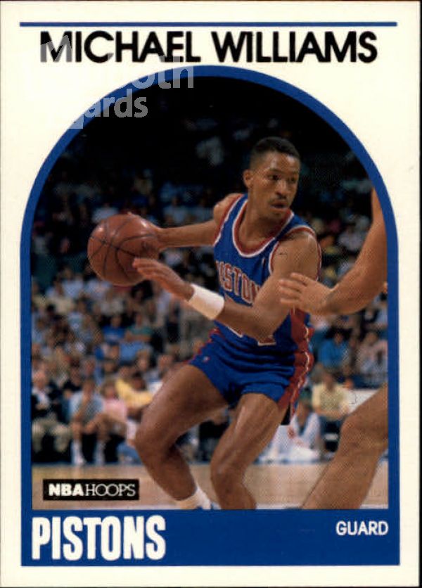 NBA 1989-90 Hoops - No. 224 - Michael Williams