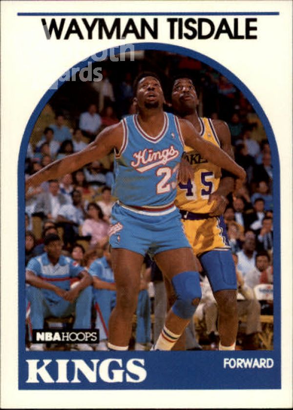 NBA 1989-90 Hoops - No. 225 - Wayman Tisdale