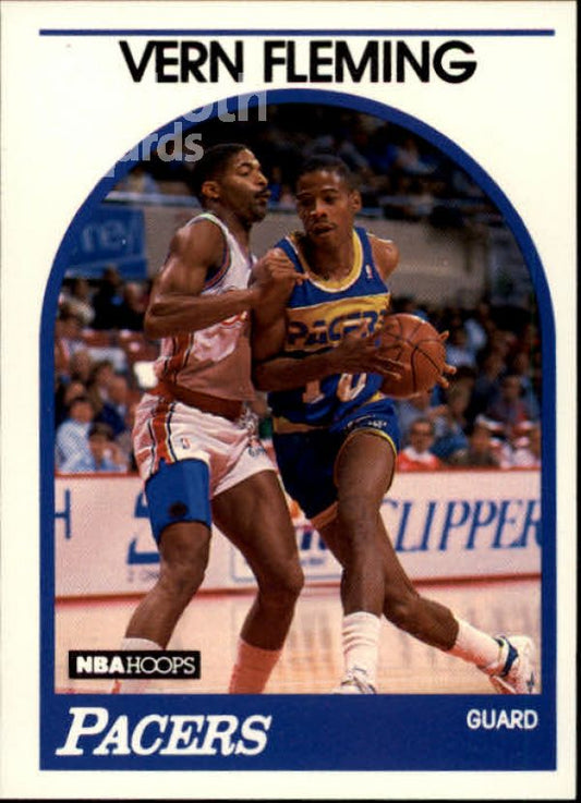 NBA 1989-90 Hoops - No 231 - Vern Fleming
