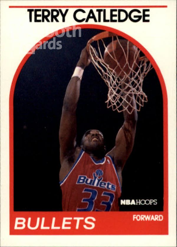 NBA 1989-90 Hoops - No. 239 - Terry Catledge