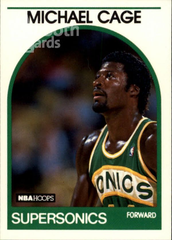 NBA 1989-90 Hoops - No 245 - Michael Cage