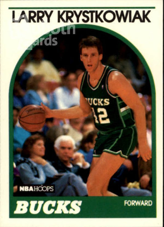 NBA 1989-90 Hoops - No 258 - Larry Krystkowiak