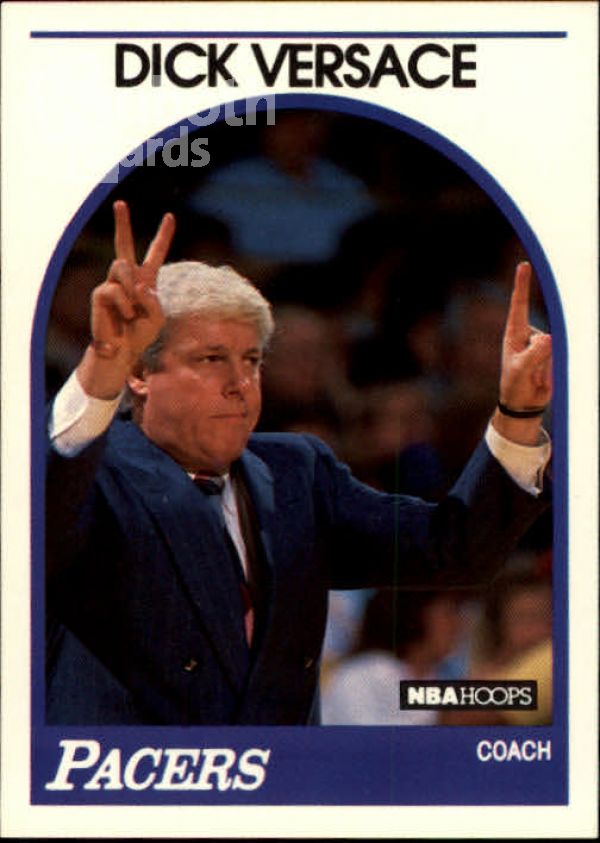 NBA 1989-90 Hoops - No. 292 - Dick Versace