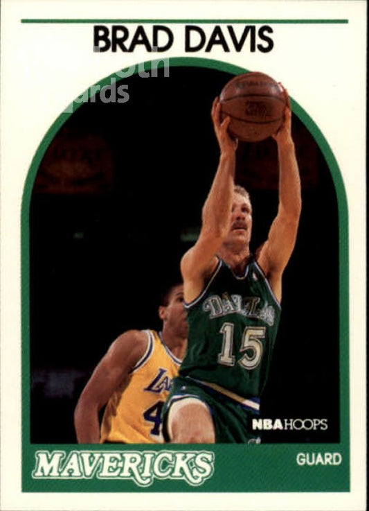 NBA 1989-90 Hoops - No 296 - Brad Davis
