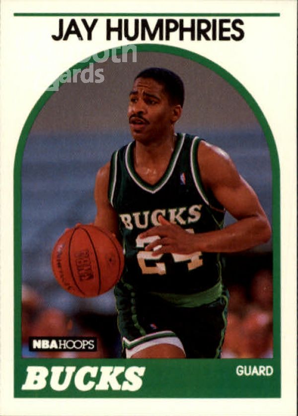 NBA 1989-90 Hoops - No. 298 - Jay Humphries