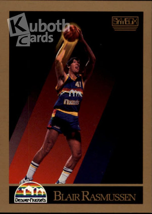 NBA 1990-91 SkyBox - No 80 - Blair Rasmussen