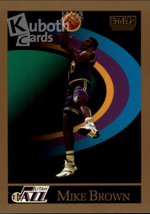 NBA 1990-91 SkyBox - No 275 - Mike Brown