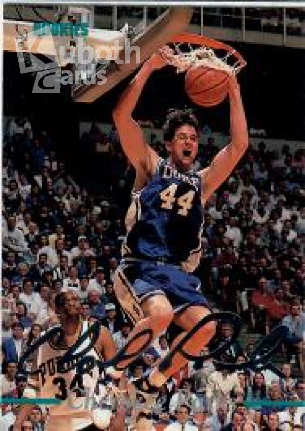 NBA 1995 Classic Silver Signatures - No. 11 - Cherokee Parks