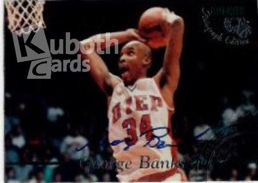 NBA 1995 Classic Autographs - No 44 - George Banks