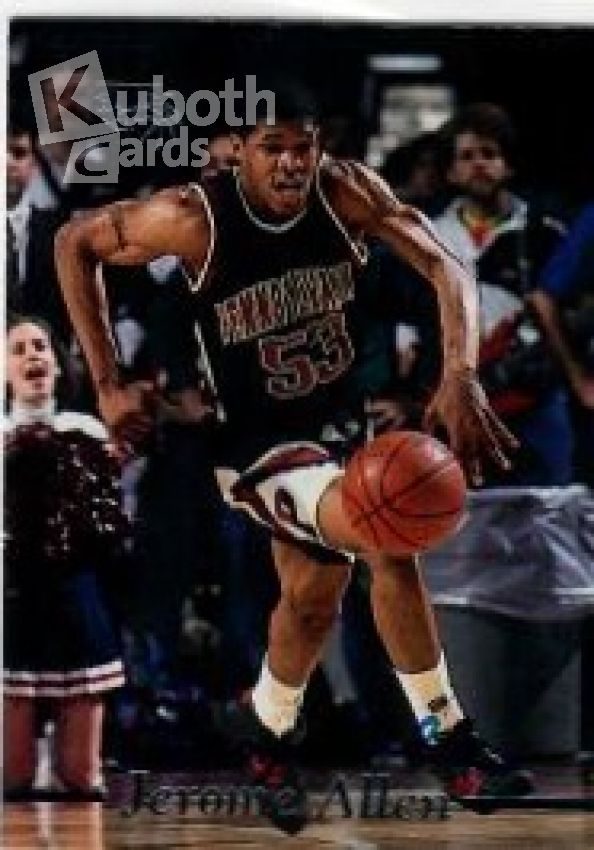 NBA 1995 Classic Autographs - No. 47 - Jerome Allen