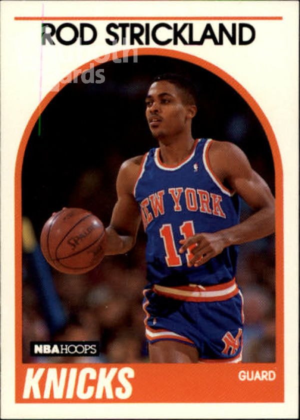 NBA 1989-90 Hoops - No 8 - Rod Strickland