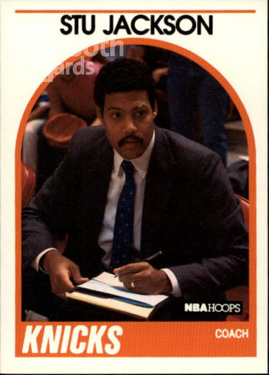 NBA 1989-90 Hoops - No 60 - Stu Jackson