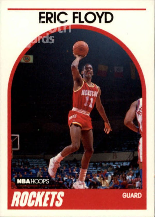 NBA 1989-90 Hoops - No. 117 - Eric Floyd