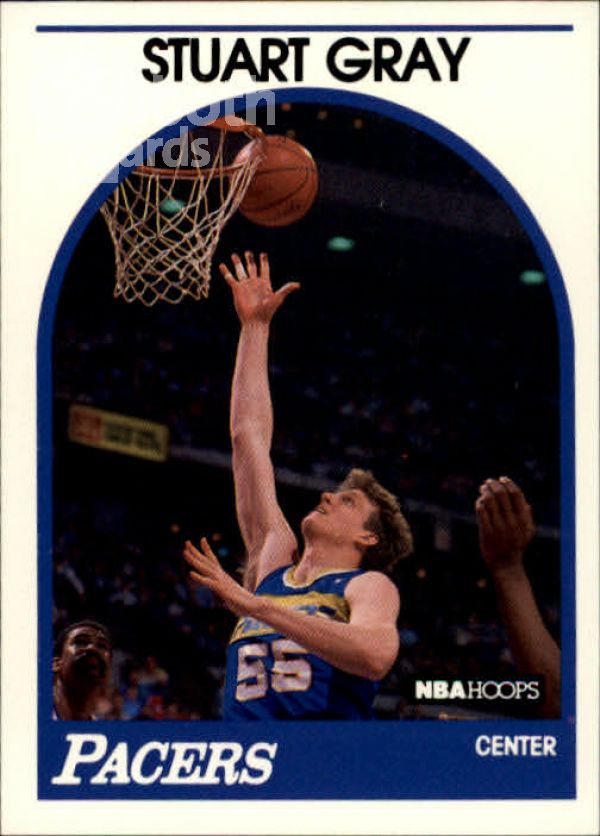 NBA 1989-90 Hoops - No. 253 - Stuart Gray