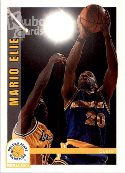 NBA 1992-93 Hoops - No 72 - Mario Elie